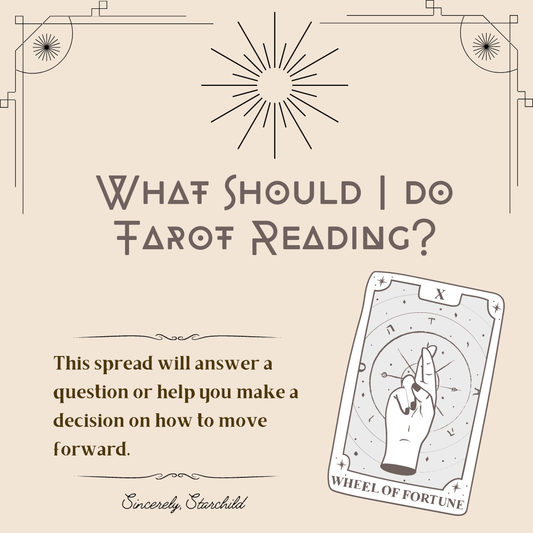 What should I do? - Seven Card Virtual Reading- PDF - Sincerely Starchild